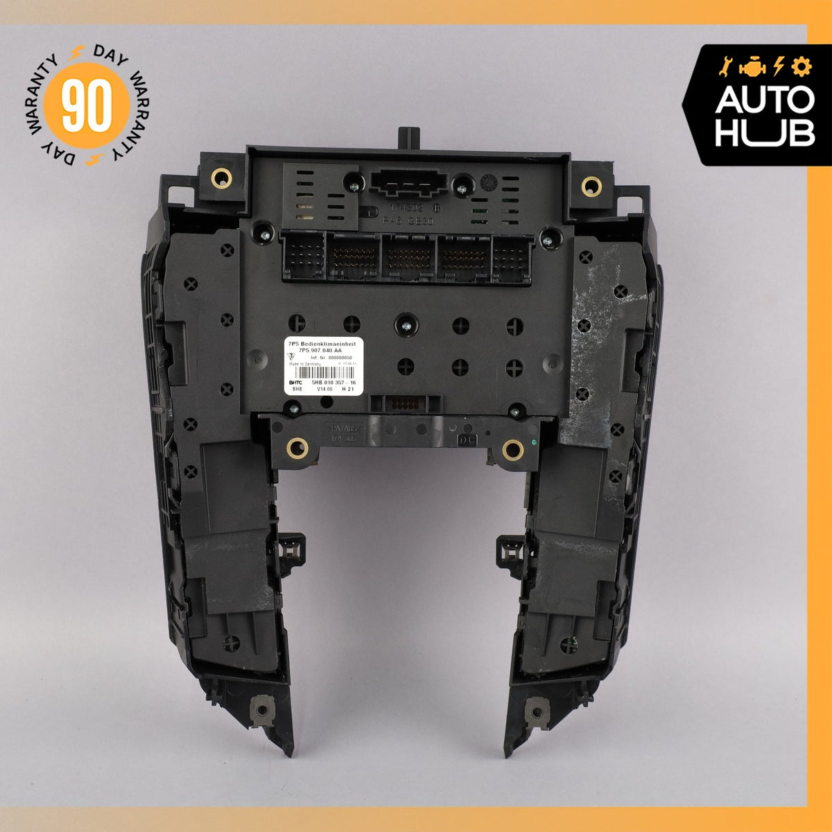 11-12 Porsche Cayenne 958 Front A/C Heater Climate Control Switch 7P5907040K OEM - photo 9