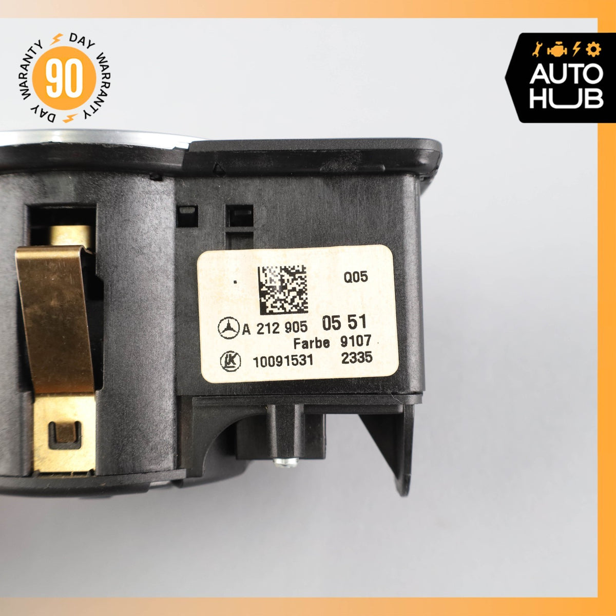 08-20 Mercedes W212 E350 SLK250 Headlight Fog Light Switch Control Module OEM - photo 8