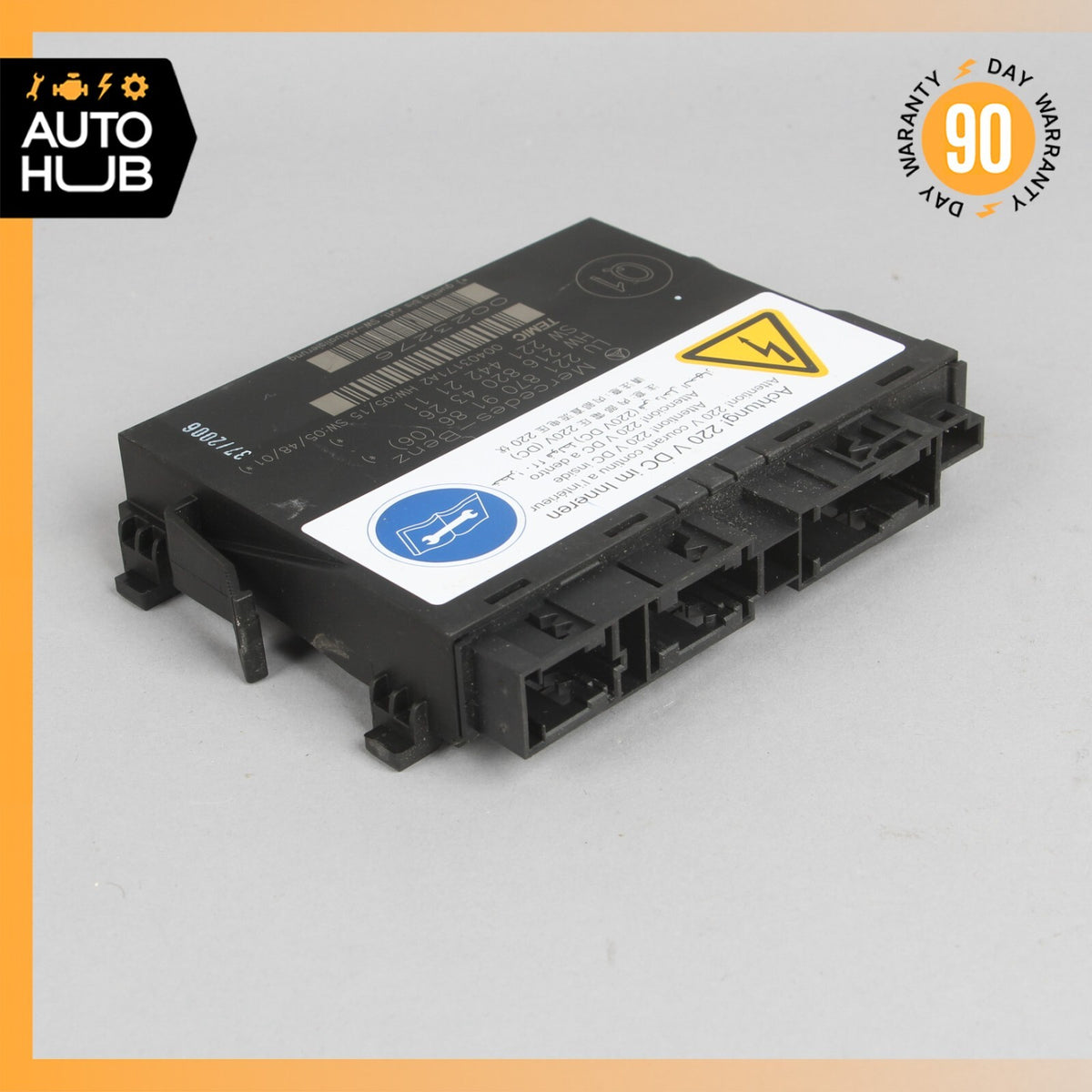 07-10 Mercedes W221 S600 S63 Front Left or Right Seat Contour Control Module OEM - photo 2