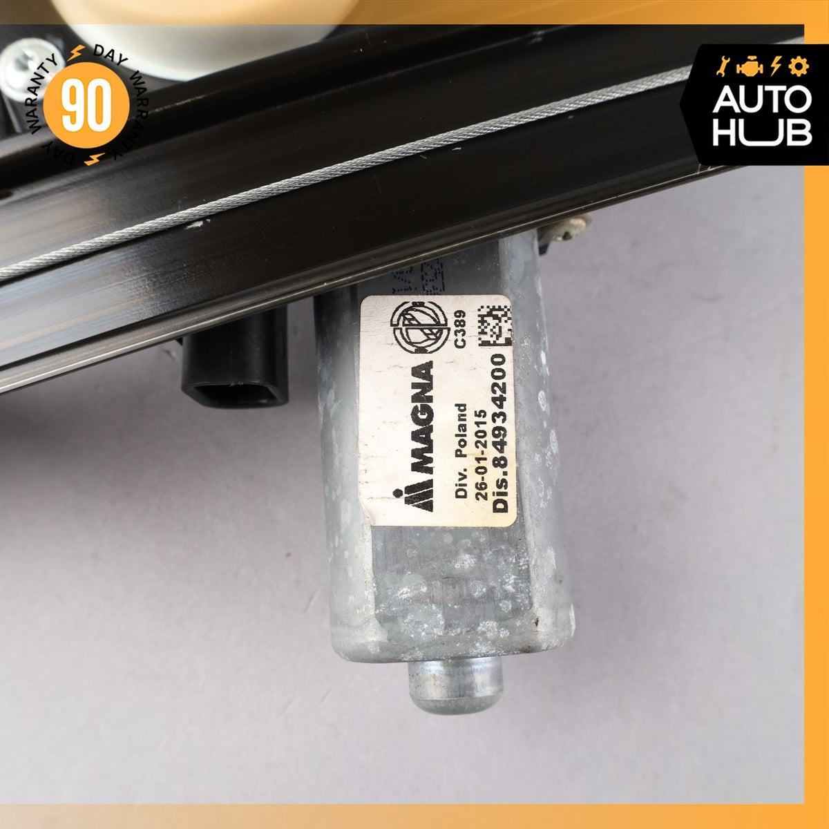 03-13 Maserati Quattroporte M139 Front Left Side Window Regulator Motor OEM 55k - photo 17
