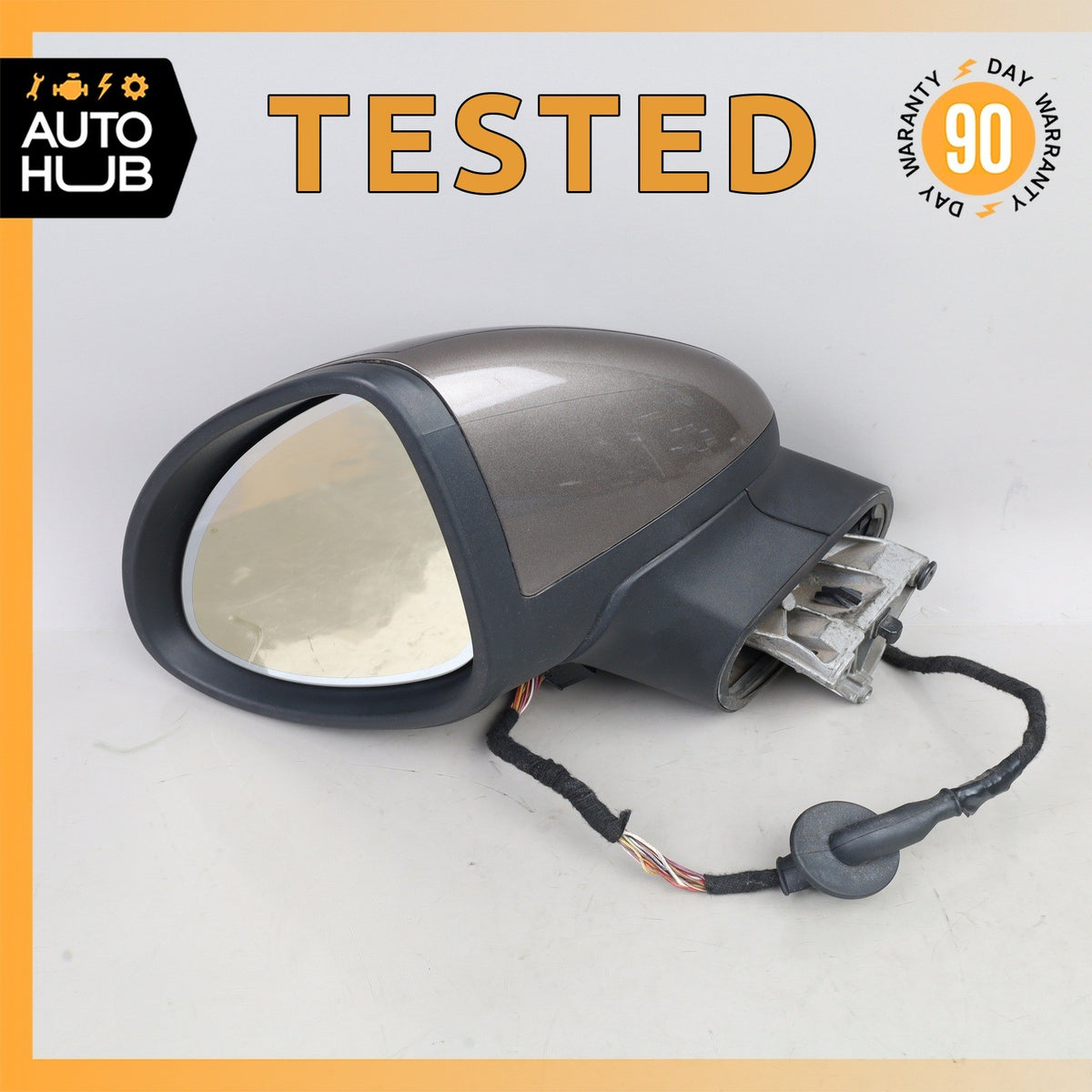 11-14 Porsche Cayenne 958 Left Driver Side Rear View Door Mirror OEM - photo 1