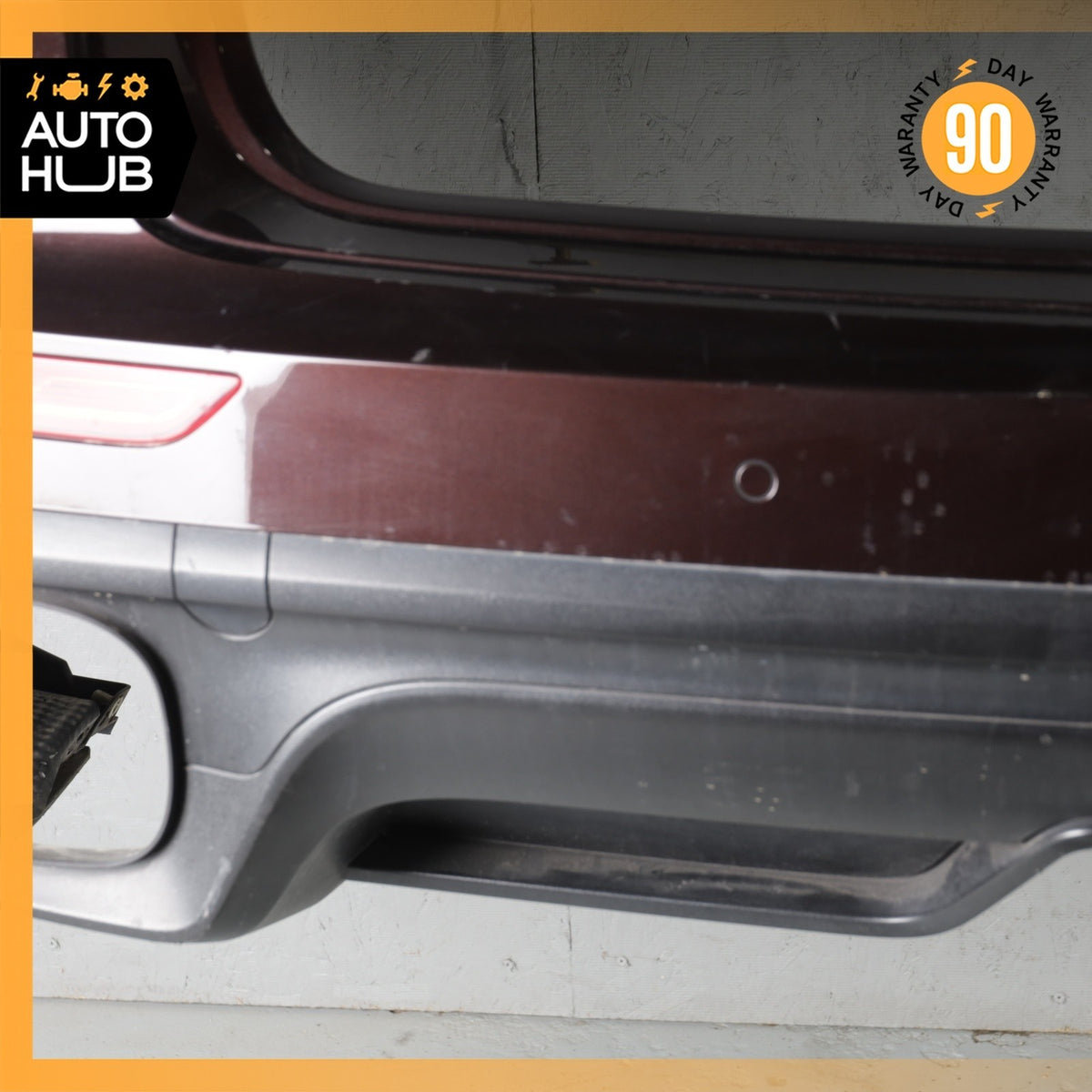 15-18 Porsche Cayenne 958 Rear Bumper Cover Brown OEM - photo 7