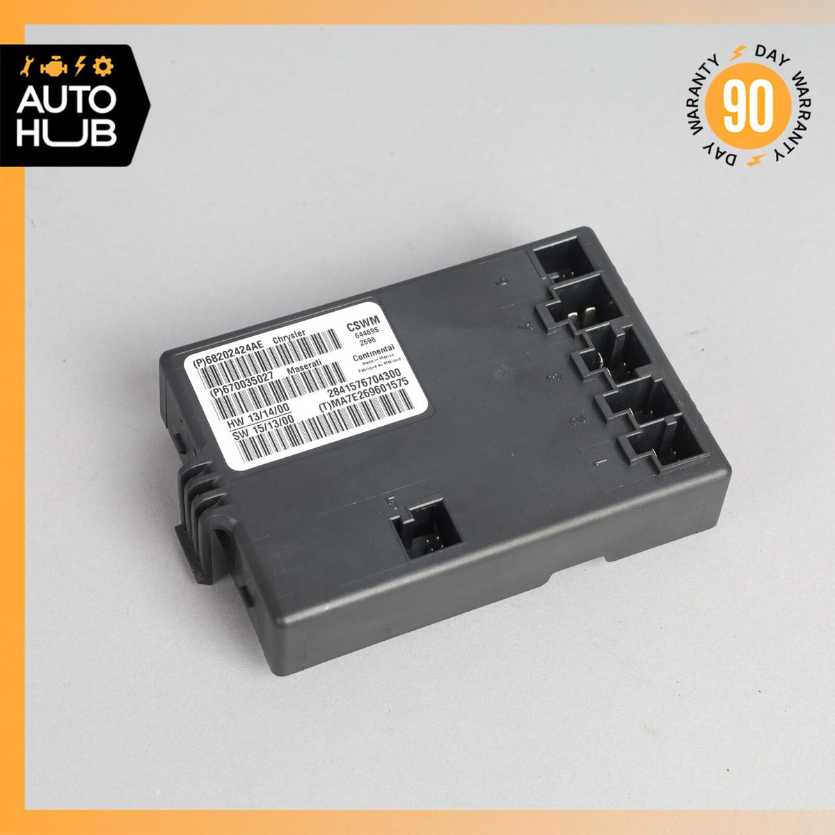 Maserati Levante S M161 Front Right Side Seat Heated Control Module OEM 26k - photo 1