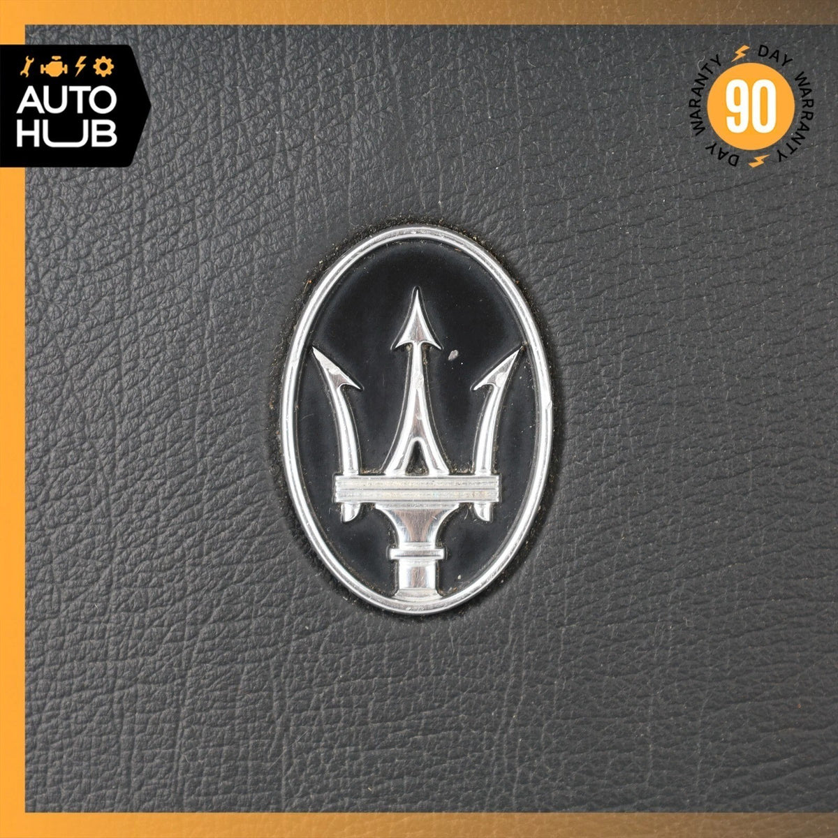 03-13 Maserati Quattroporte M139 Steering Wheel Air Bag Airbag Black OEM - photo 6
