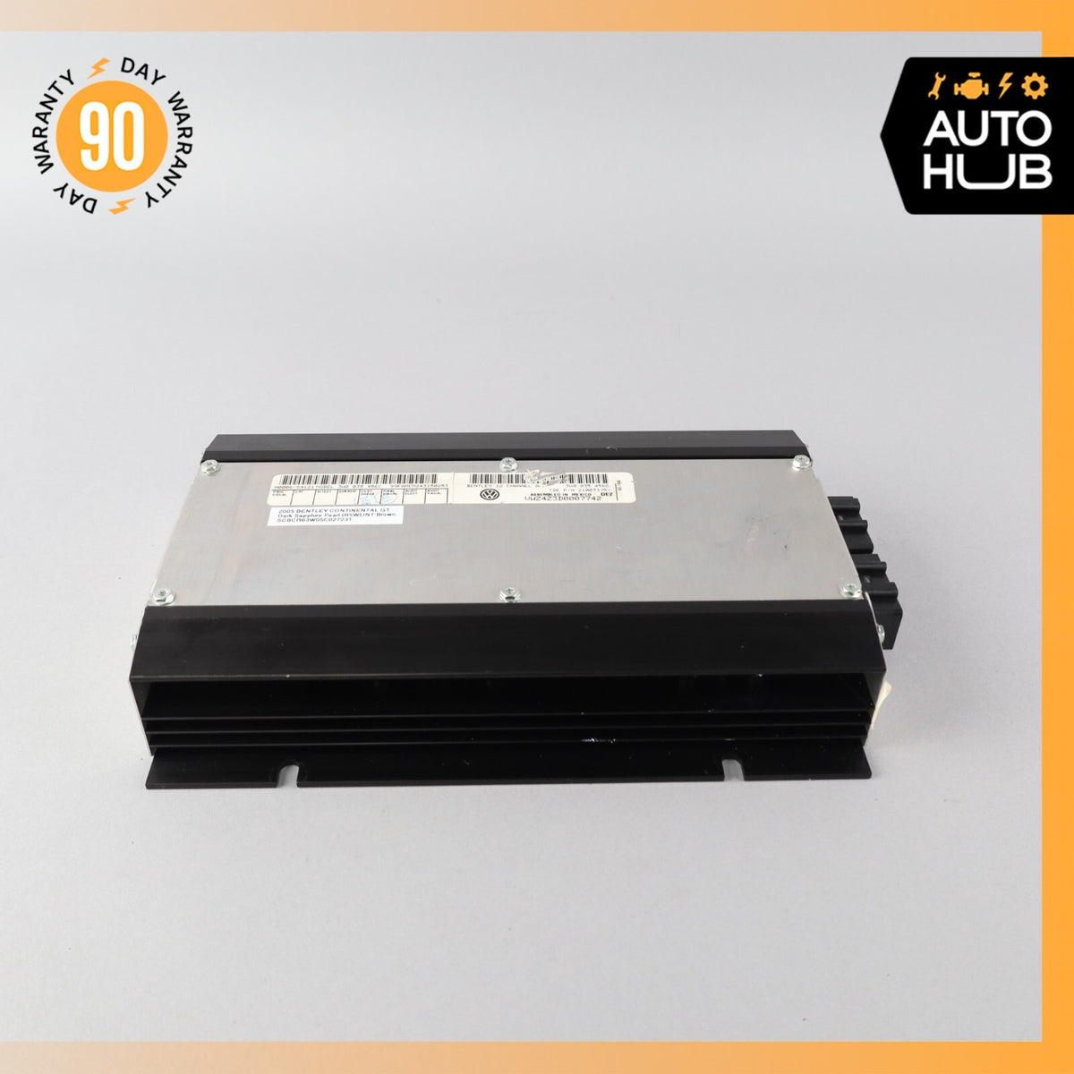 03-08 Bentley Continental GT Premium Audio Sound System Amplifier Amp OEM 53k - photo 5