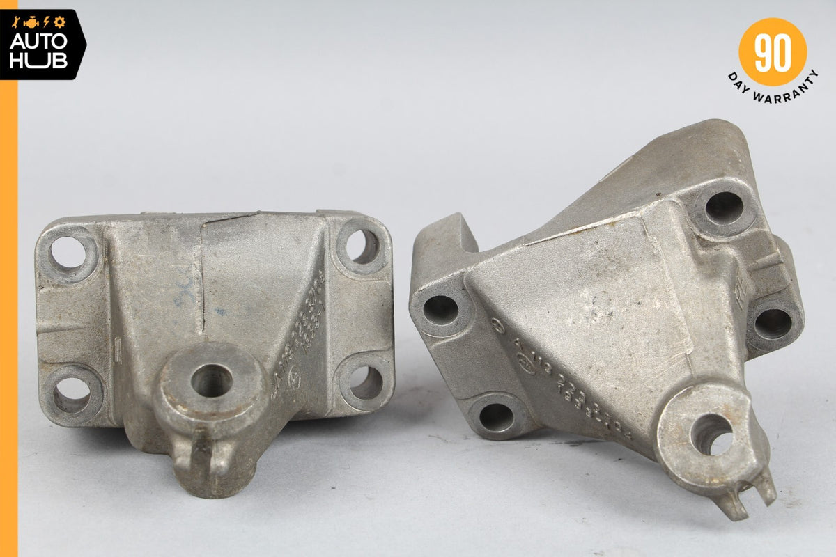 93-98 Mercedes R129 SL500 500SL Engine Motor Left & Right Mount Bracket Set OEM - photo 9