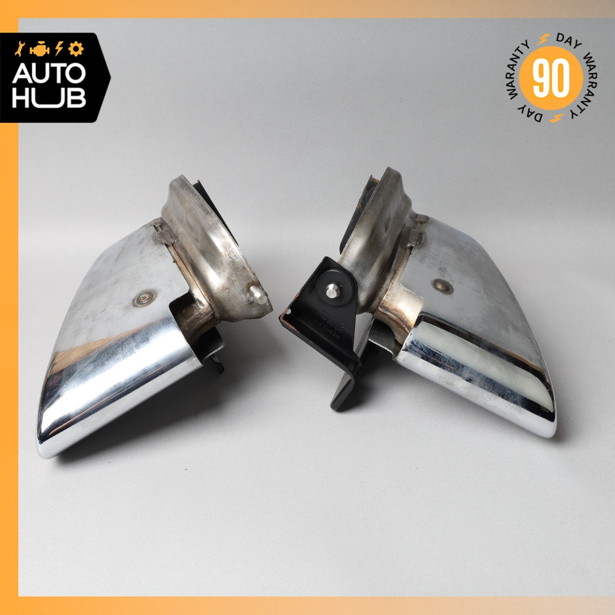 Bentley Continental GTC Speed GT Exhaust Muffler Tips Set 3W0253681F OEM - photo 8