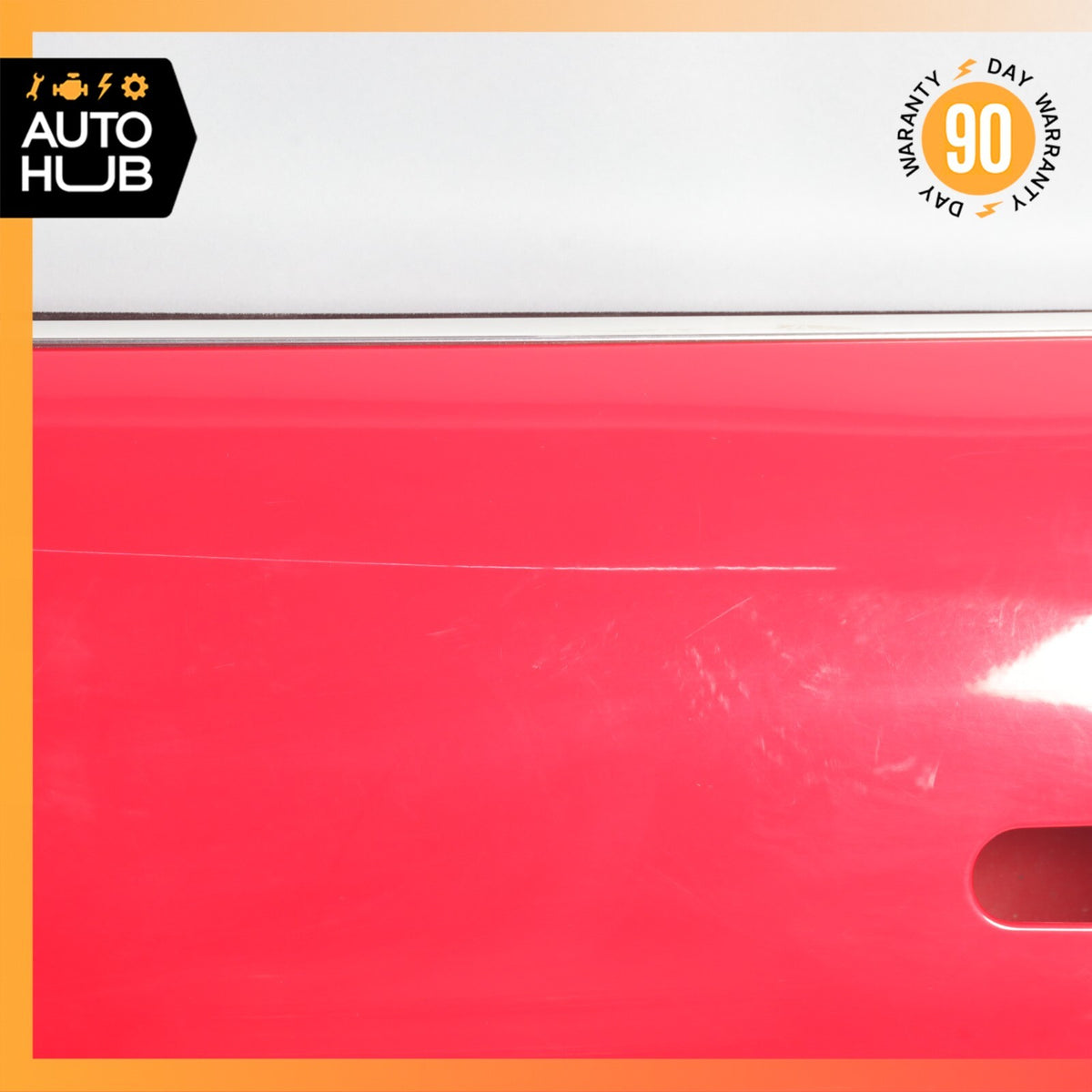 14-24 Jaguar X152 F-Type S Left Driver Side Door Shell Panel Caldera Red OEM 21k - photo 5