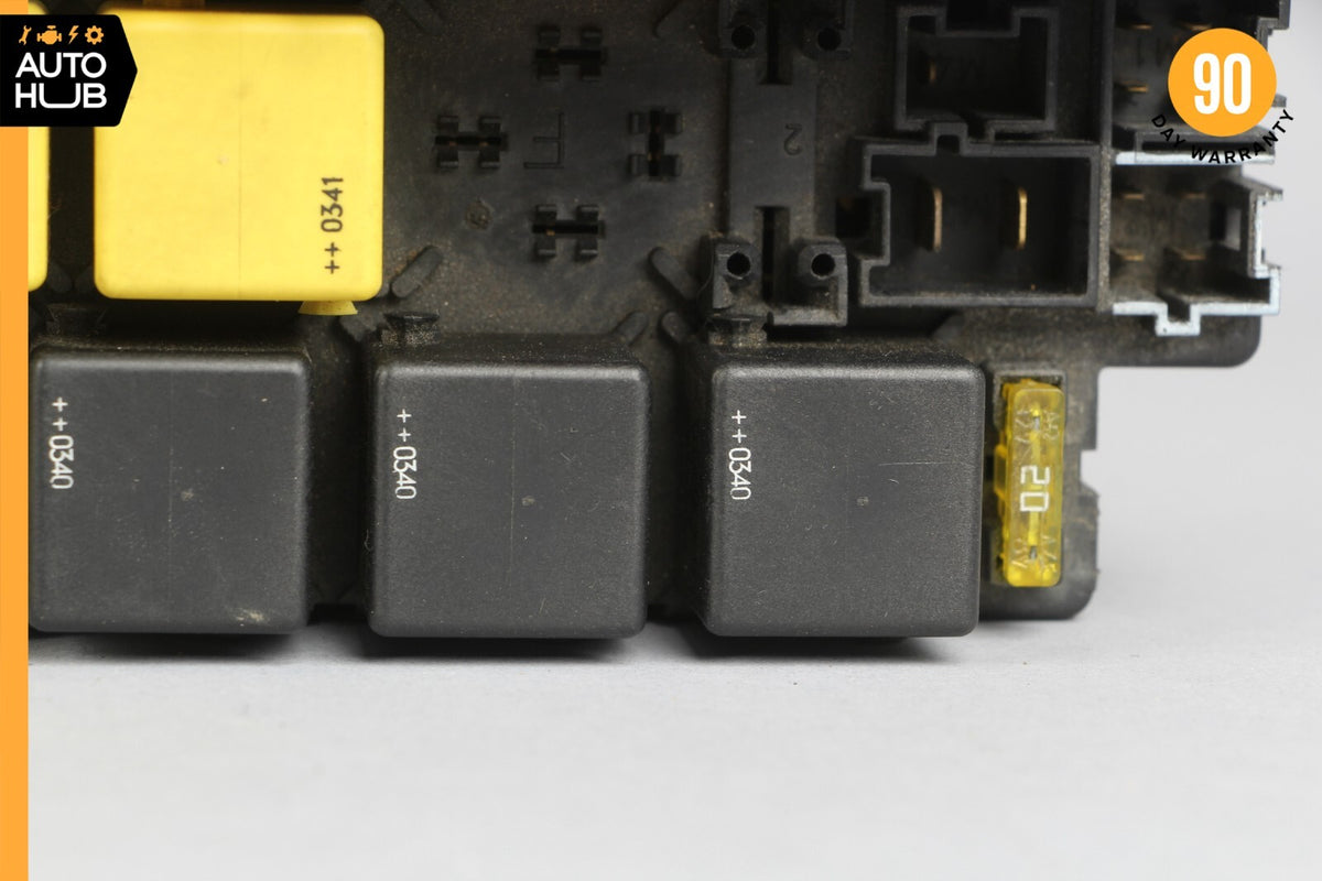 03-12 Mercedes R230 SL55 SL550 SLR Front Left SAM Fuse Box Control Module OEM - photo 5