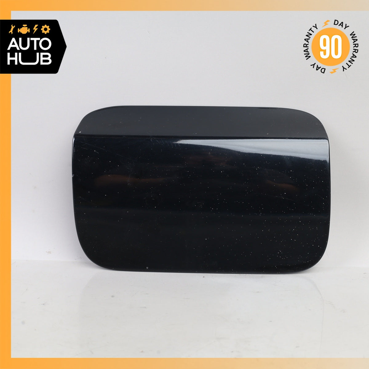 11-16 BMW F10 ActiveHybrid 5 Fuel Gas Tank Filler Lid Door Black OEM - photo 2