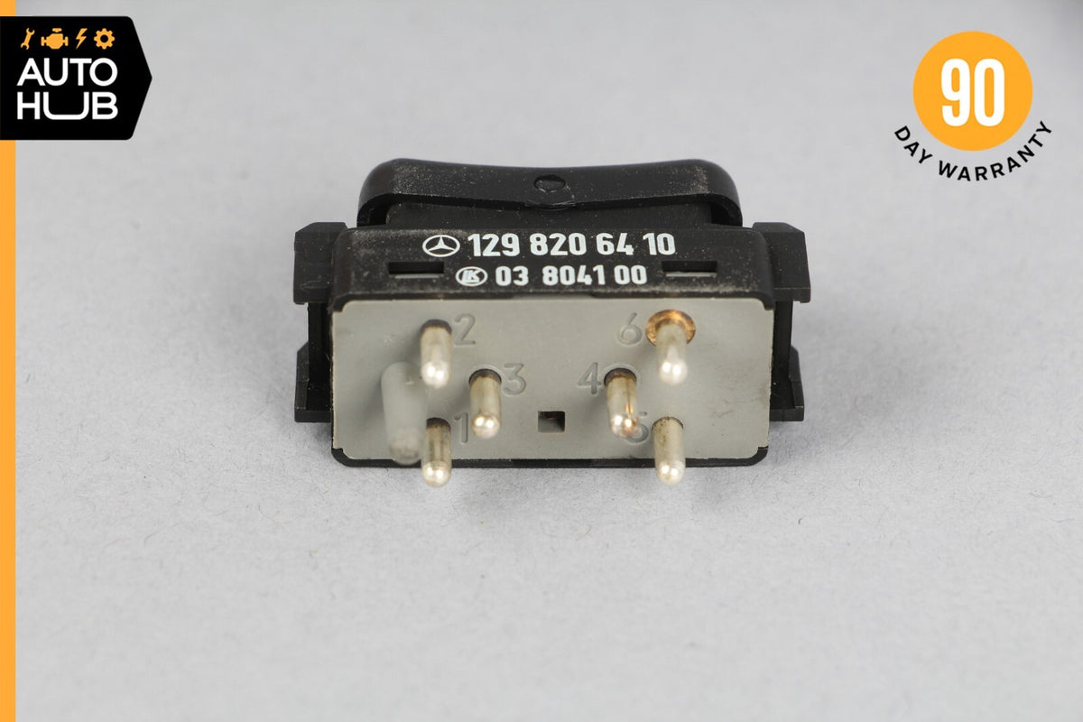 90-02 Mercedes R129 SL500 300SL 500SL Roll Bar Control Switch 1298206410 OEM - photo 6
