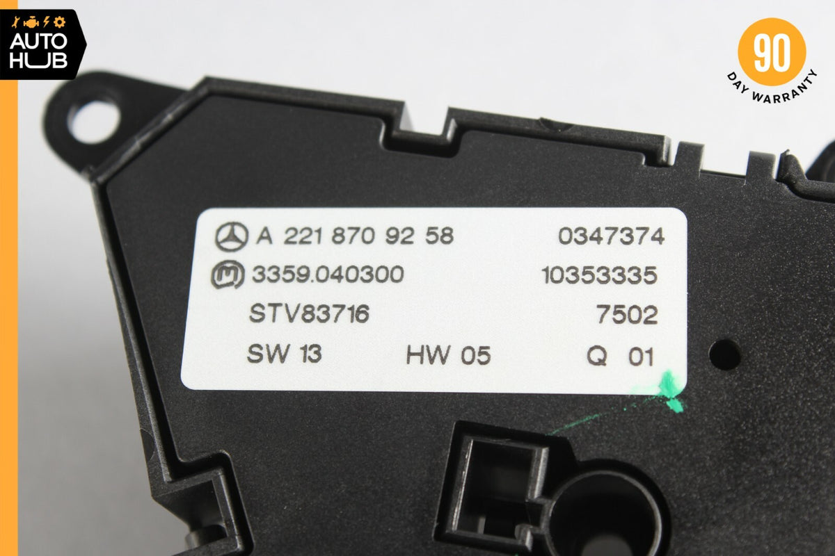07-14 Mercedes W221 S550 CL550 Front Left Driver Seat Control Memory Switch OEM - photo 10