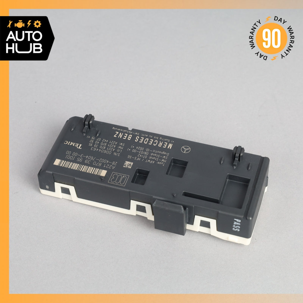07-14 Mercedes W221 S400 CL550 S550 Trunk Release Remote Open Close Module OEM - photo 2