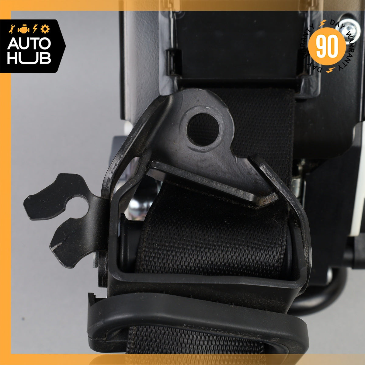 10-17 Mercedes W207 E350 E550 Front Left Driver Side Seat Belt Black OEM 69k - photo 5
