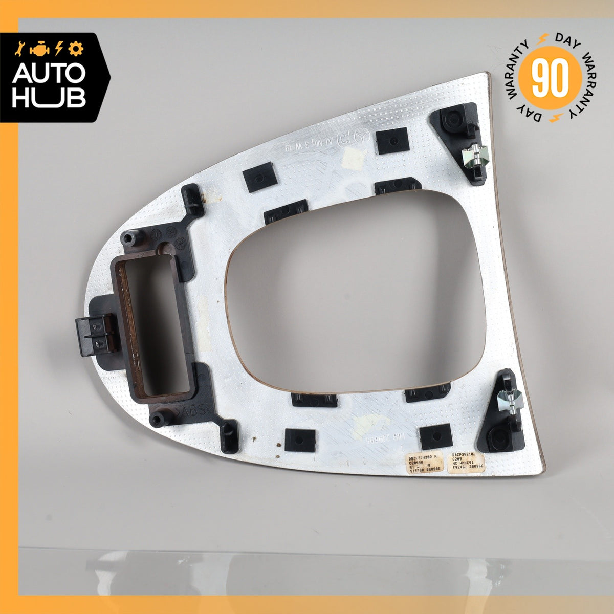 05-09 Mercedes W209 CLK350 CLK500 Center Console Trim Cover Wood OEM - photo 8