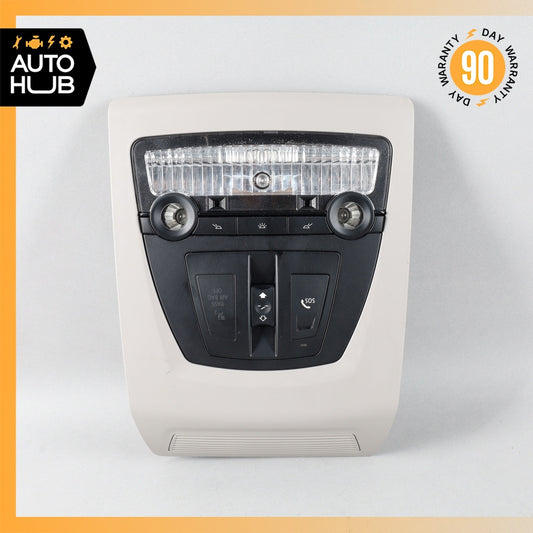09-17 BMW F10 528i 750Li Front Overhead Dome Light Lamp Sunroof Switch OEM - photo 1