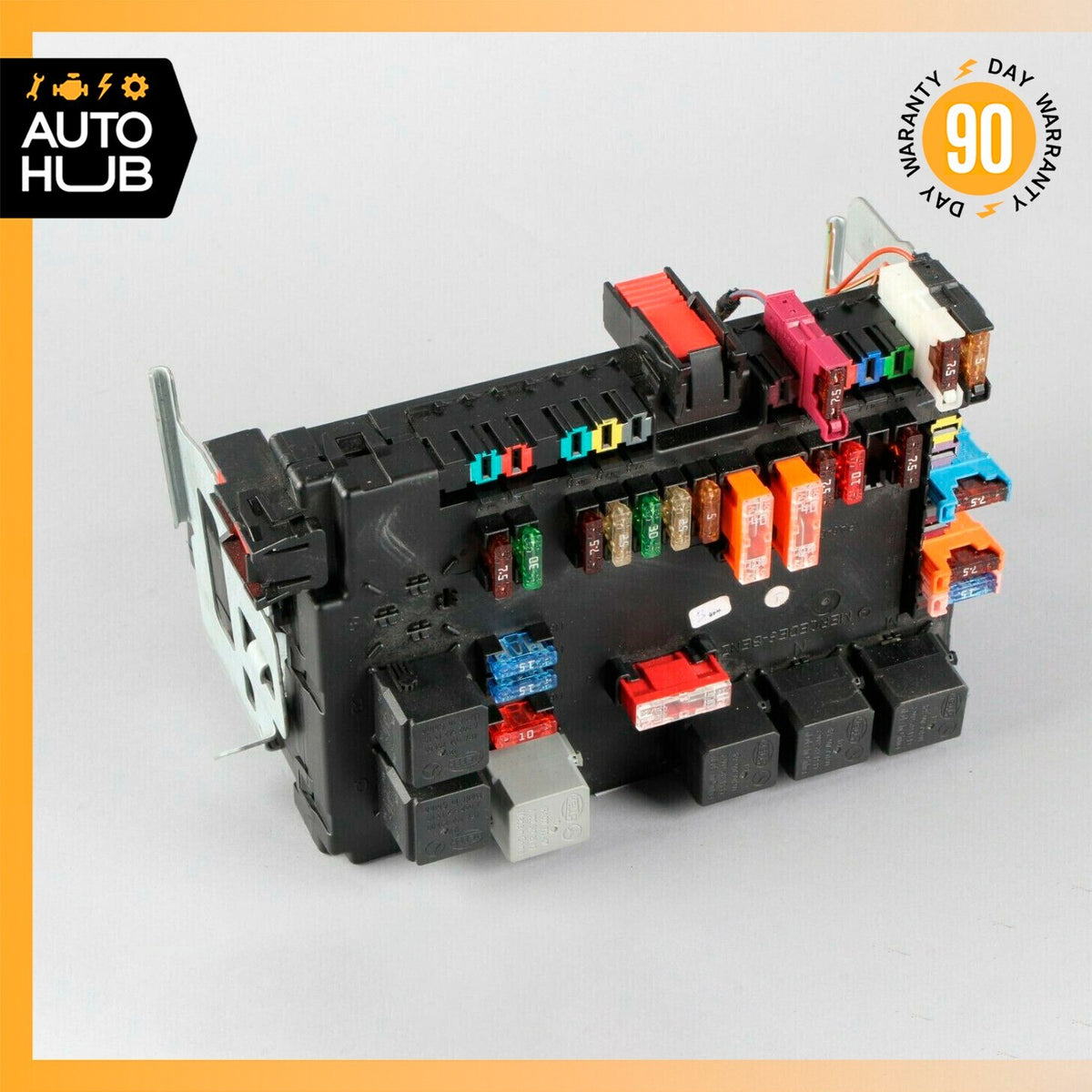 10-14 Mercedes W221 S550 CL550 Rear Trunk Fuse Box Relay Control Module OEM - photo 2
