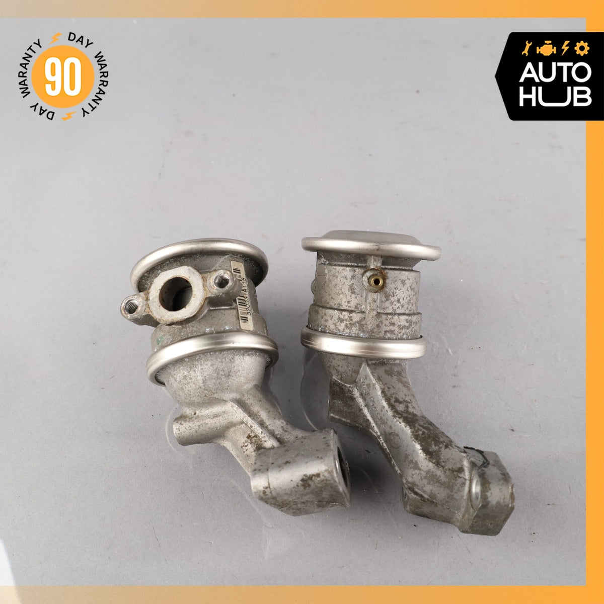 Audi B8 S4 Panamera 970 E-Hybrid Engine Smog Air Pump Check Valve Set OEM - photo 7