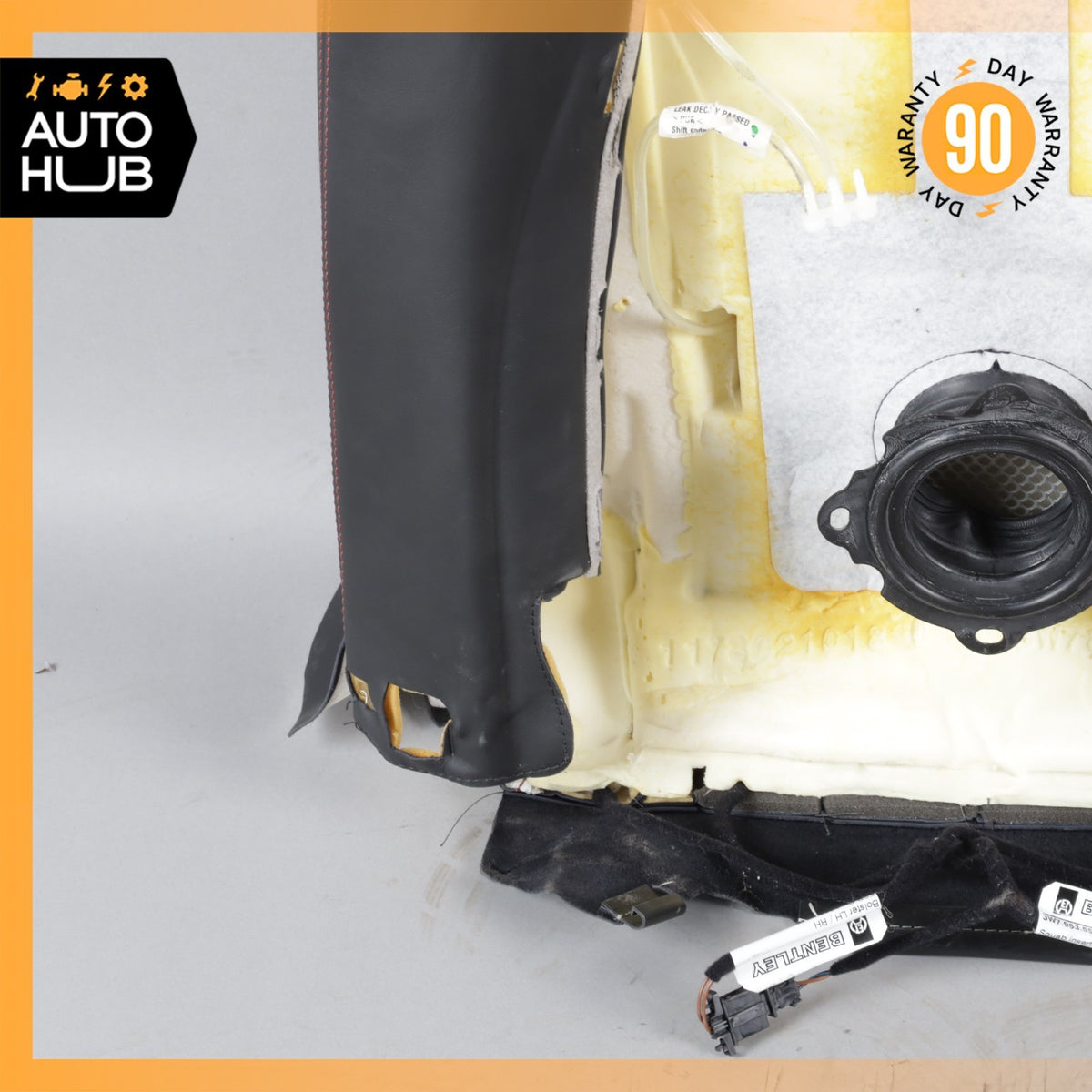12-15 Bentley Continental GTC Front Right Side Seat Upper Back Cushion OEM 32k - photo 19