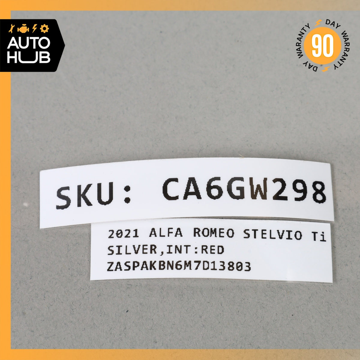 17-23 Alfa Romeo 949 Stelvio Sunroof Sun Roof Motor OEM 71k - photo 13