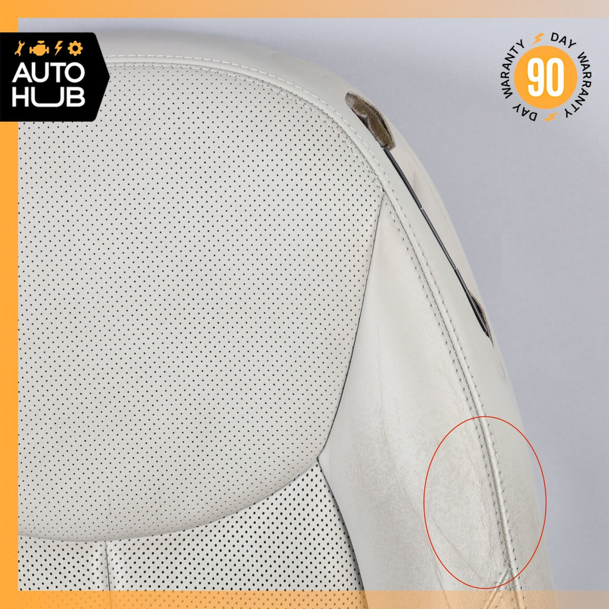 03-06 Mercedes R230 SL600 Top Upper Seat Cushion Left Driver Side Exclusive OEM - photo 4