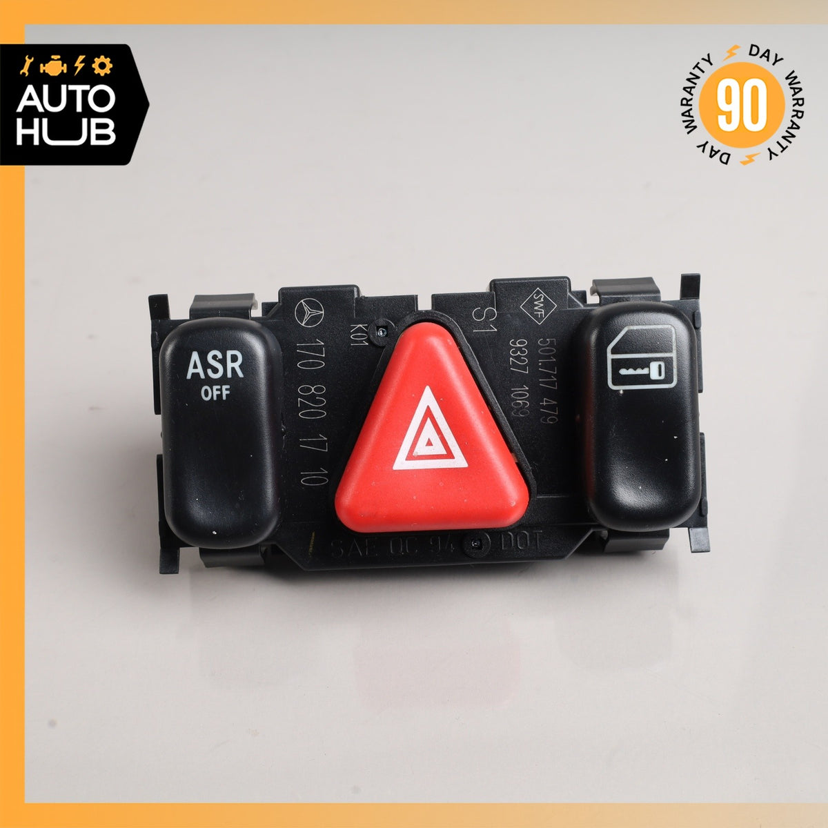 96-04 Mercedes R170 SLK230 CLK320 Dashboard Dash Control Panel Buttons OEM 79k - photo 2