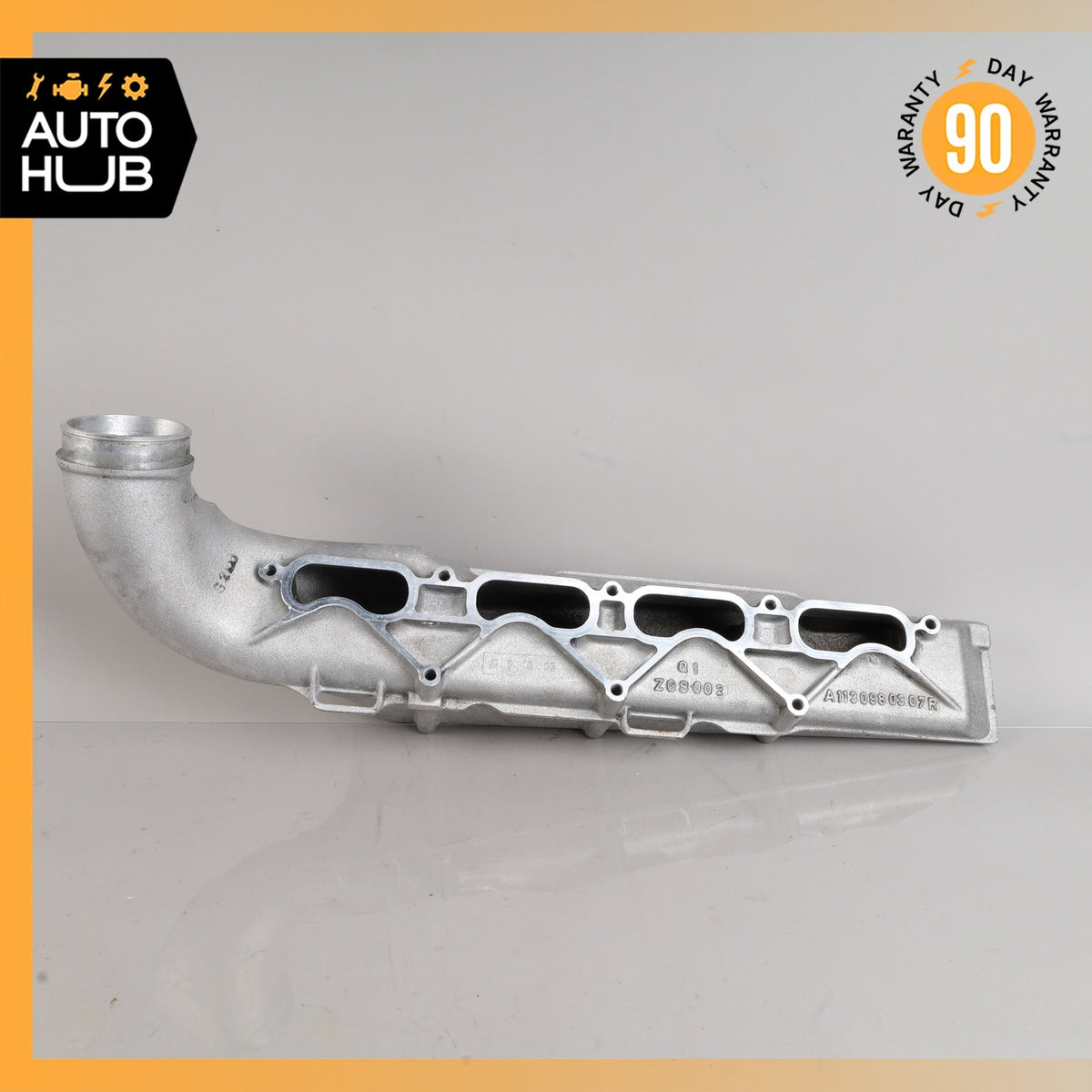 Mercedes W215 CL55 E55 AMG Left Side Engine Kompressor Air Intake Manifold OEM - photo 13