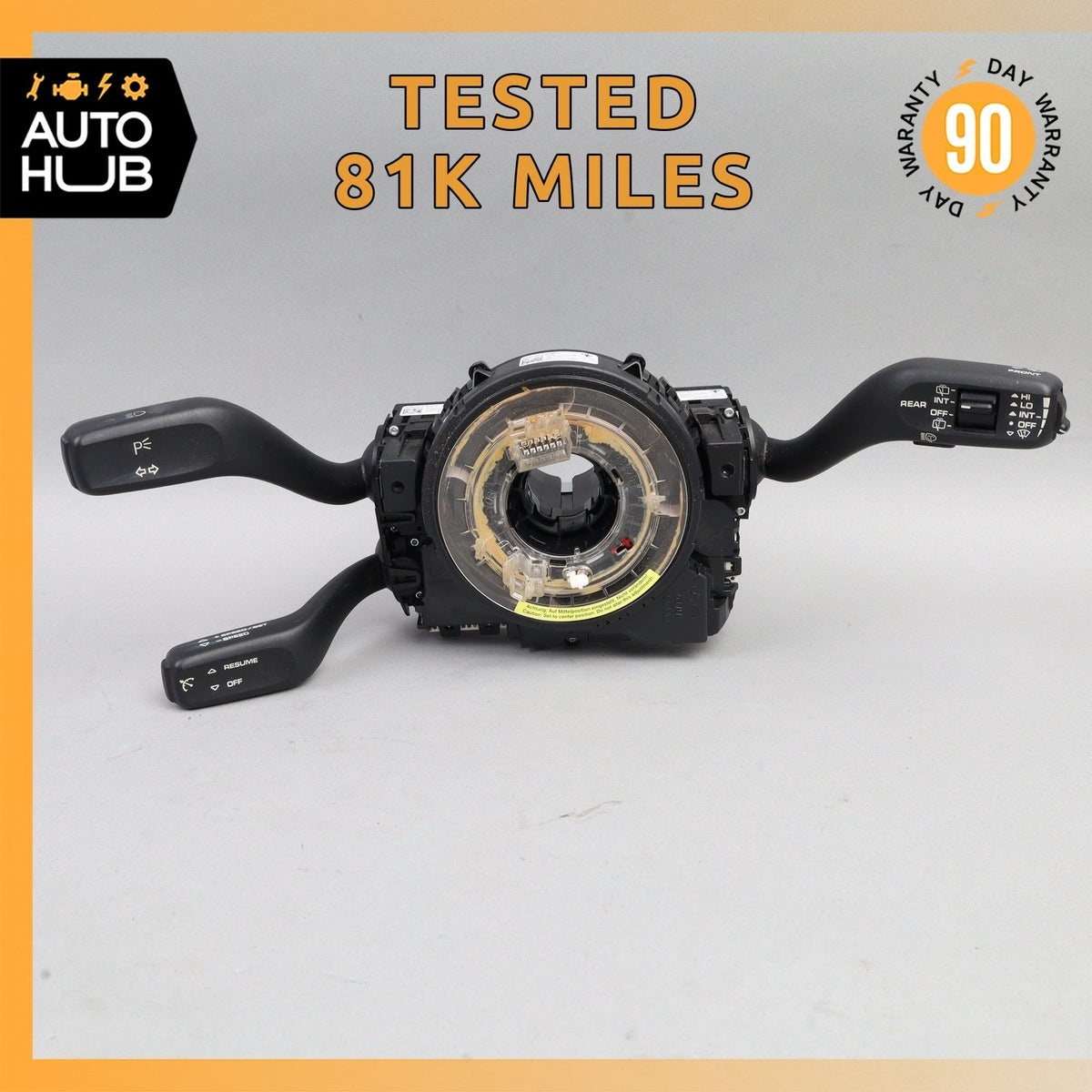 15-18 Porsche Macan 95B Cayenne 958 Steering Column Clockspring Switch OEM - photo 1