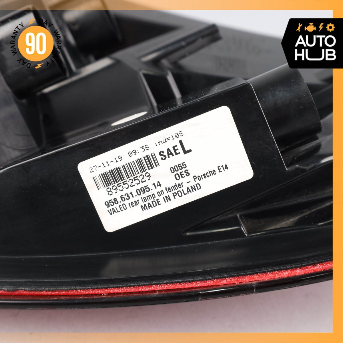 11-14 Porsche Cayenne Turbo 958 Left Driver Side Outer Tail Light Lamp OEM - photo 16