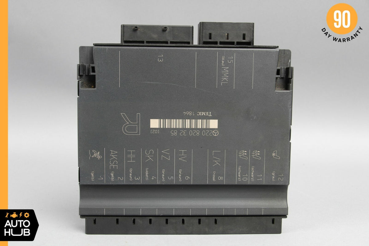 03-06 Mercedes W220 S430 S600 S55 Seat Control Module Front Right 2208203285 ОЕМ - photo 7