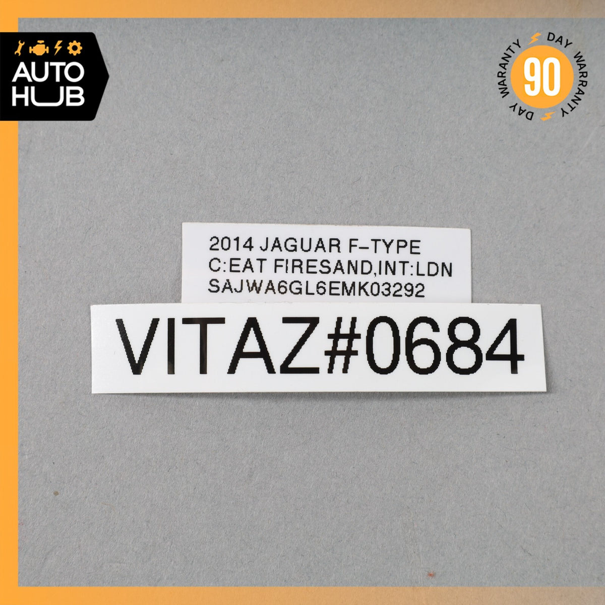 2014 Jaguar X152 F-Type Dashboard A/C Climate Switch Cover Trim Bezel OEM - photo 12