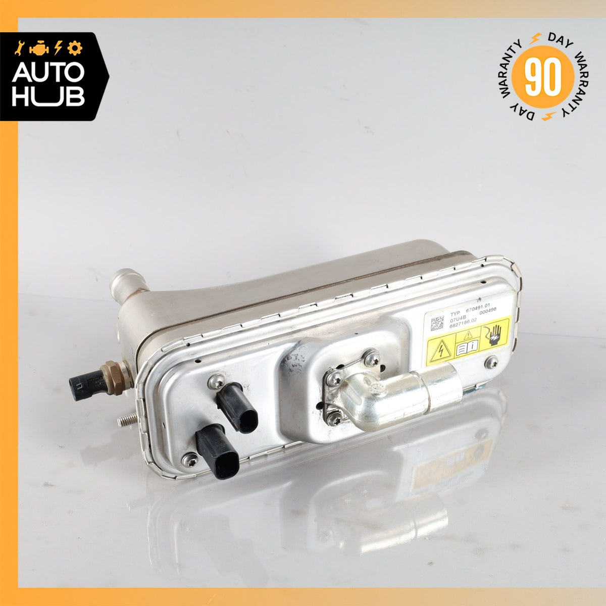 14-21 BMW i3 I01 Electric Coolant Flow Water Auxiliary Heater Unit OEM 74k - photo 4