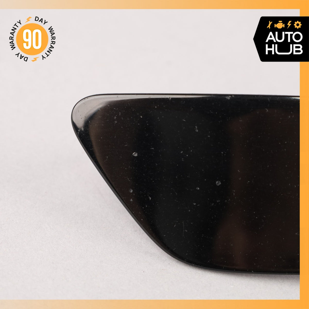 Audi C7 A6 Right Passenger Side Headlight Washer Cover Black OEM - photo 2