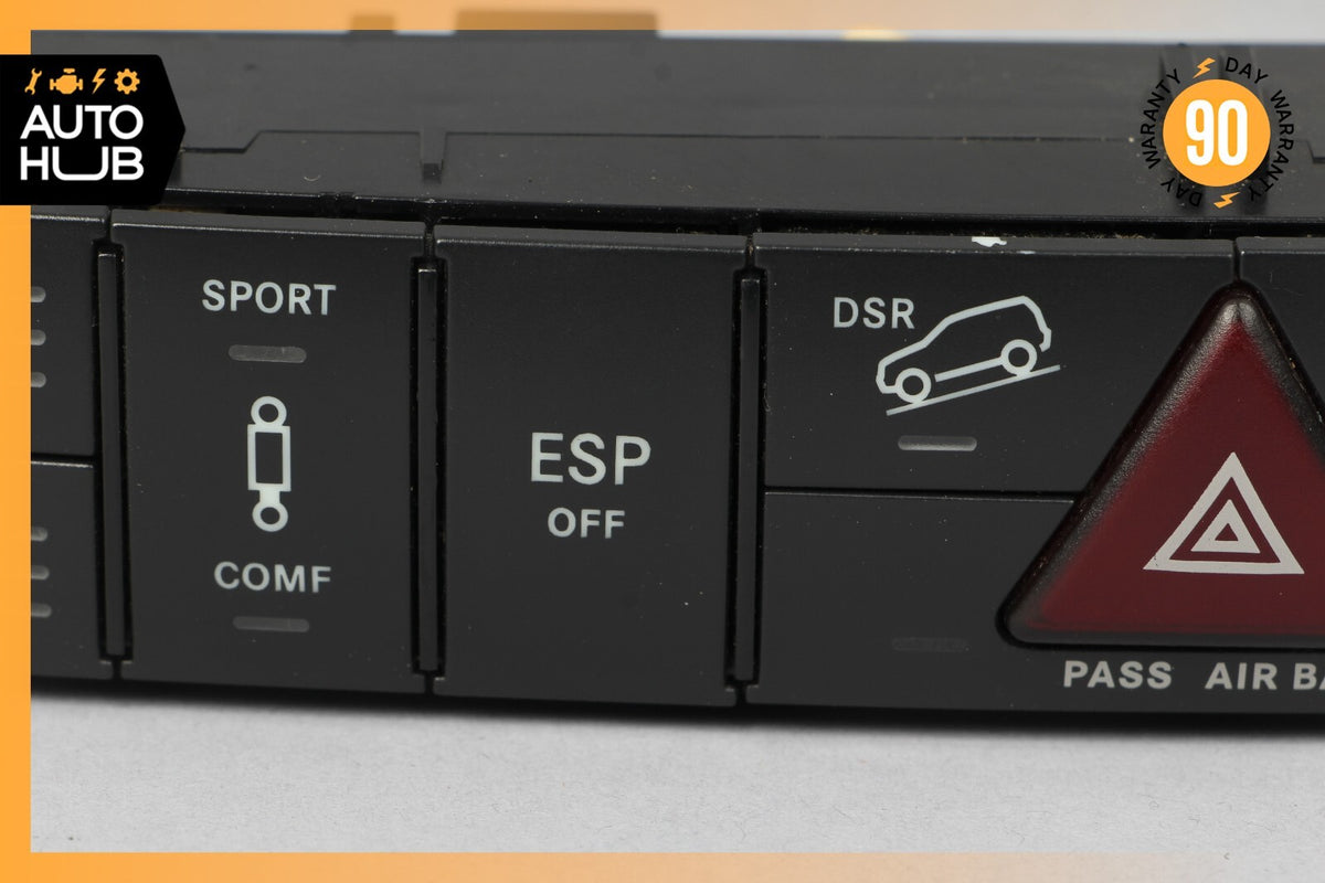 07-11 Mercedes W164 ML63 AMG Center Console Control Switch Panel 1648700358 OEM - photo 5