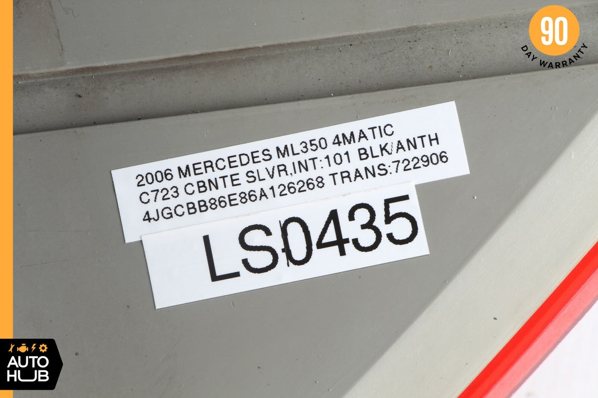 06-08 Mercedes W164 ML350 ML500 ML320 Left Driver Side Tail Light Lamp OEM - photo 12