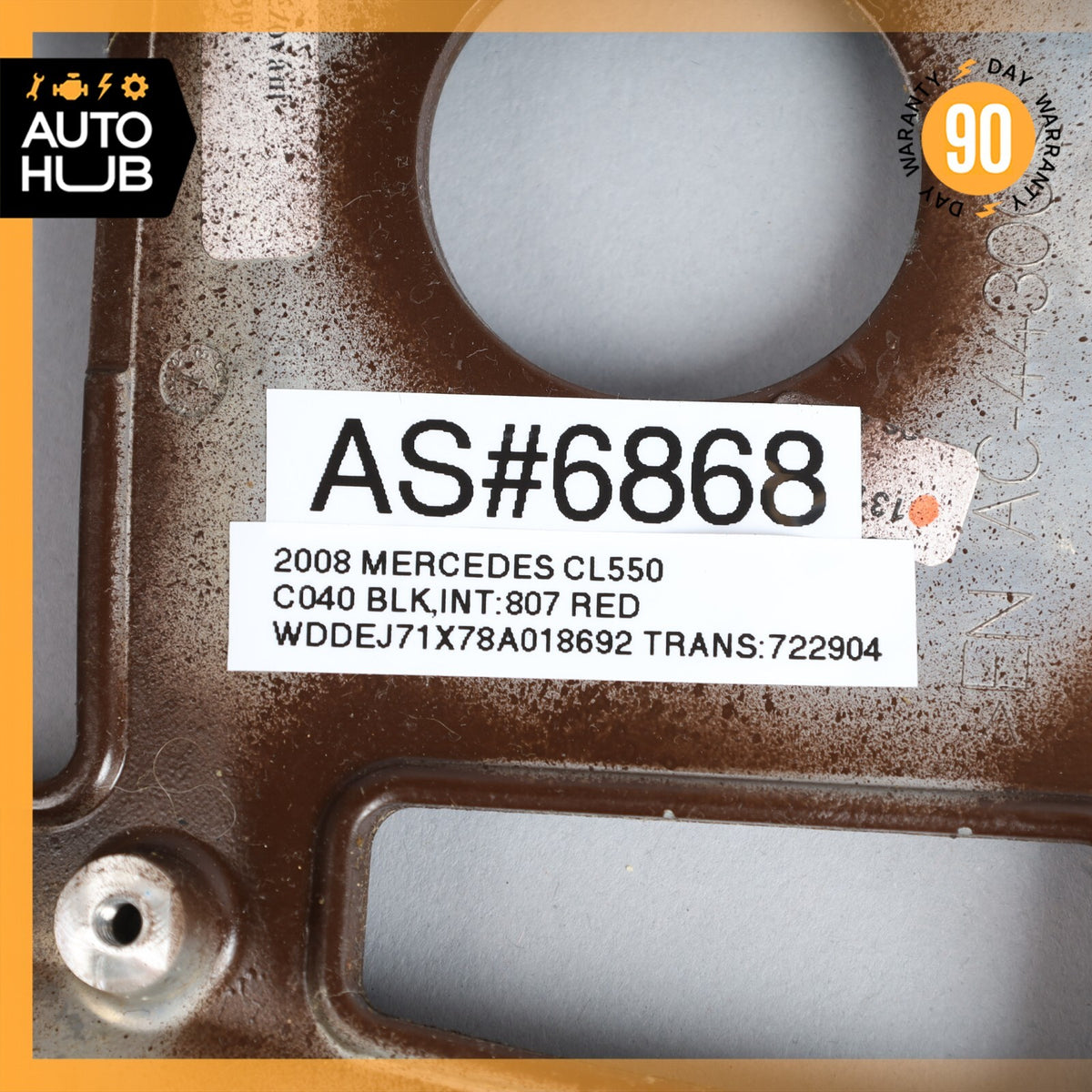 07-14 Mercedes W216 CL550 CL63 AMG Center Console Multi Function Switch Trim OEM - photo 12