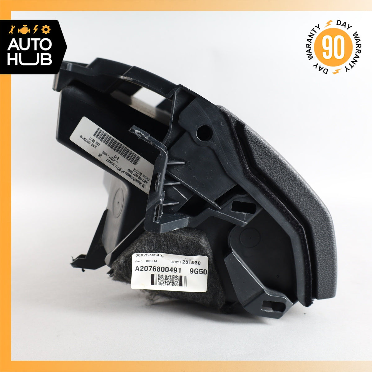 10-13 Mercedes W207 E350 E550 Dashboard Glove Box Compartment Black OEM - photo 13