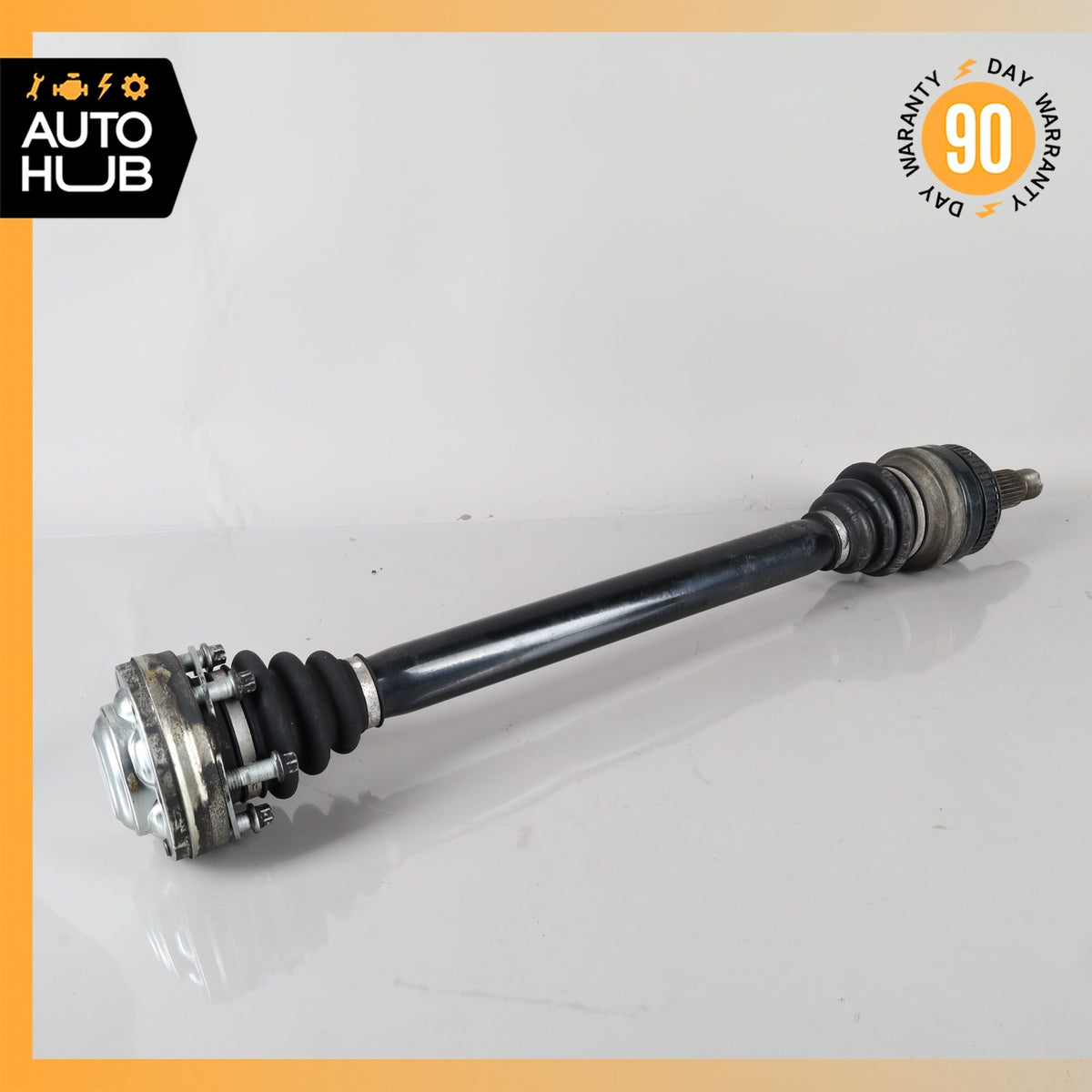 BMW E90 328i 135i Rear Right Side CV Axle Output Half Shaft 7537716 OEM 67k - photo 2