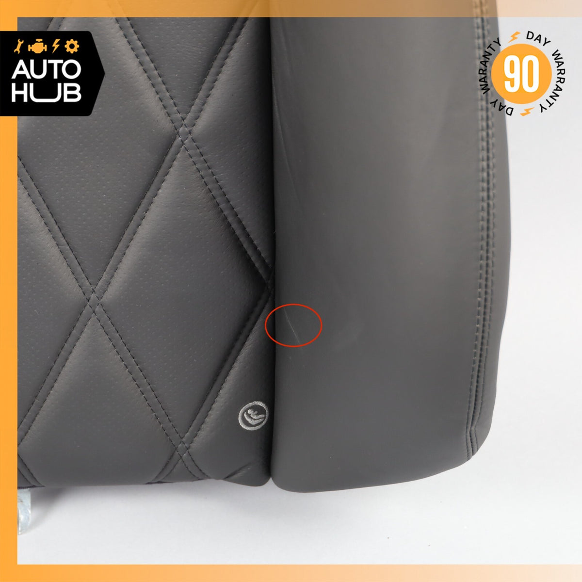 03-10 Bentley Continental GT Rear Right or Left Seat Top Upper Cushion OEM 31k - photo 6