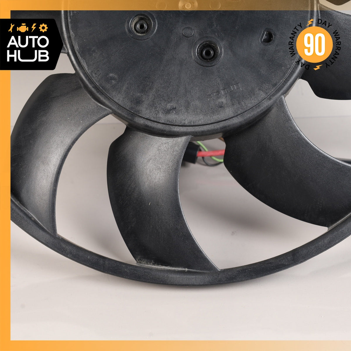 15-25 Porsche Macan 95B S GTS Turbo Radiator Cooling Fan Motor w/ Blade OEM 44k - photo 14