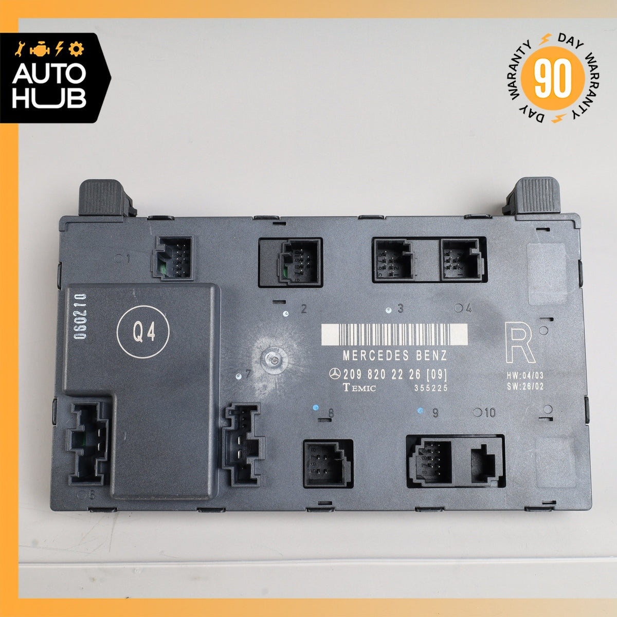03-09 Mercedes W209 CLK350 CLK55 AMG Door Control Module Front Right Side OEM - photo 4