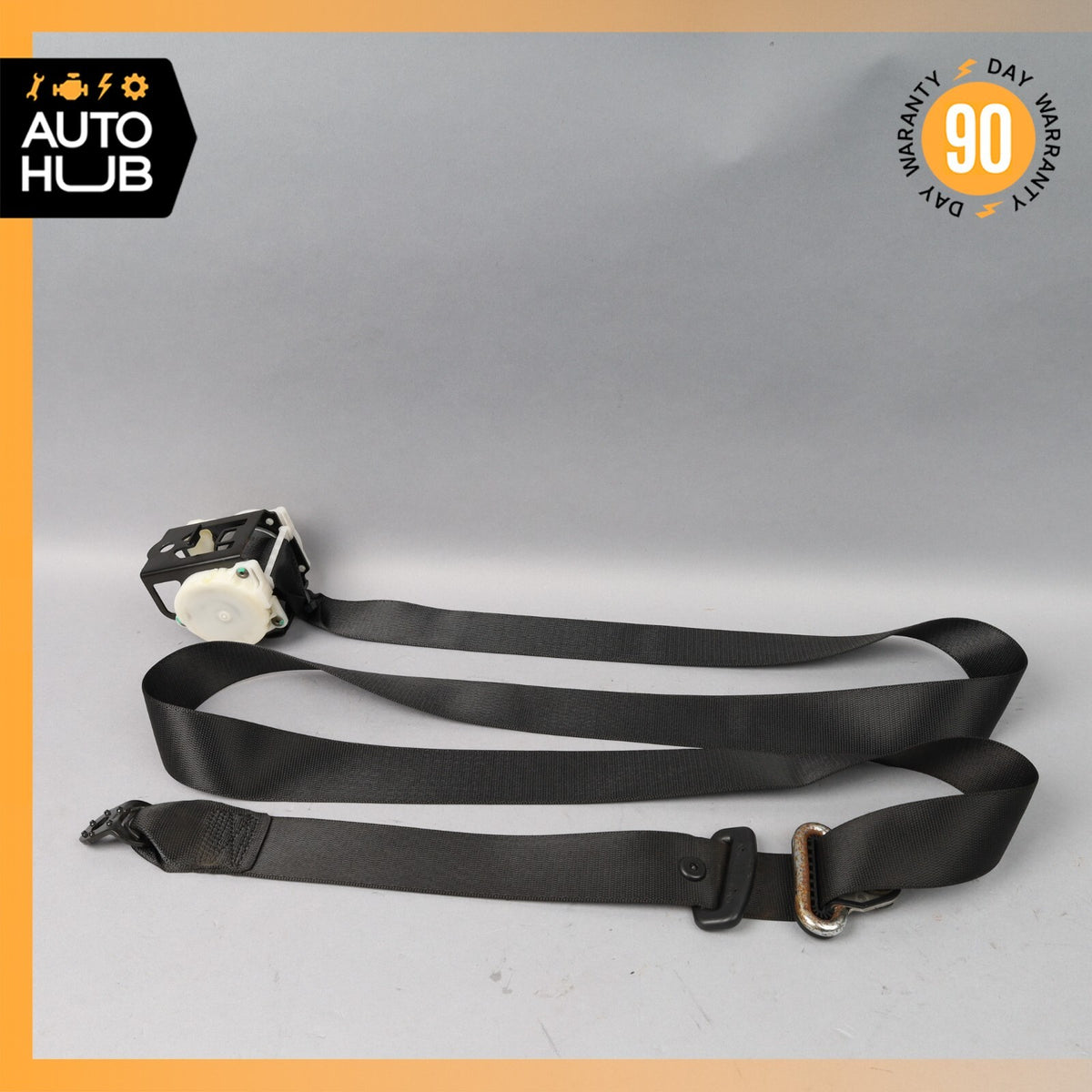 03-09 Mercedes W209 CLK500 CLK350 Rear Left or Right Side Seat Belt Black OEM - photo 8