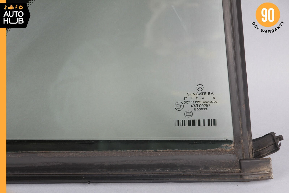 07-13 Mercedes W221 S550 S65 Quarter Window Glass Rear Right Passenger Side OEM - photo 3