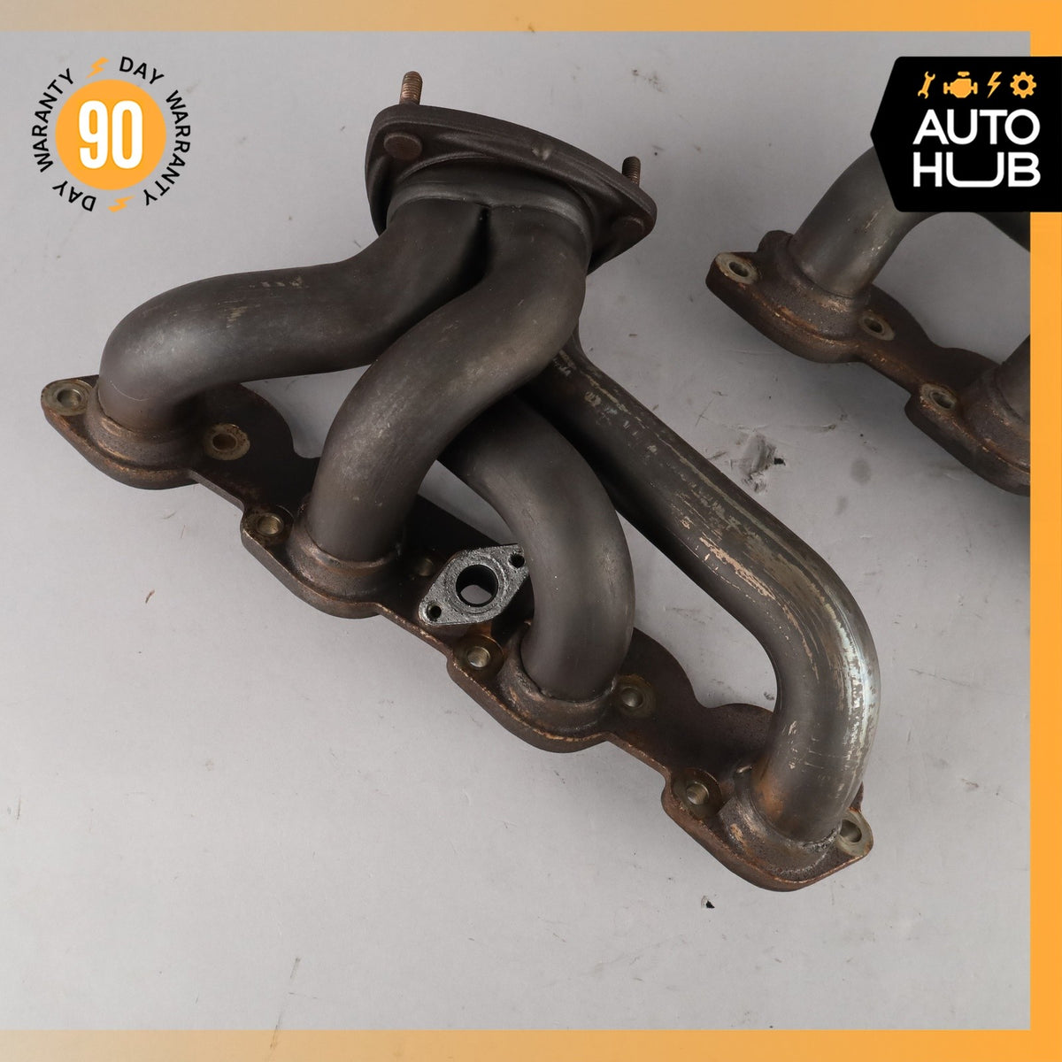 04-19 Maserati Quattroporte M139 Exhaust Manifold Right & Left Side Set OEM 55k - photo 3