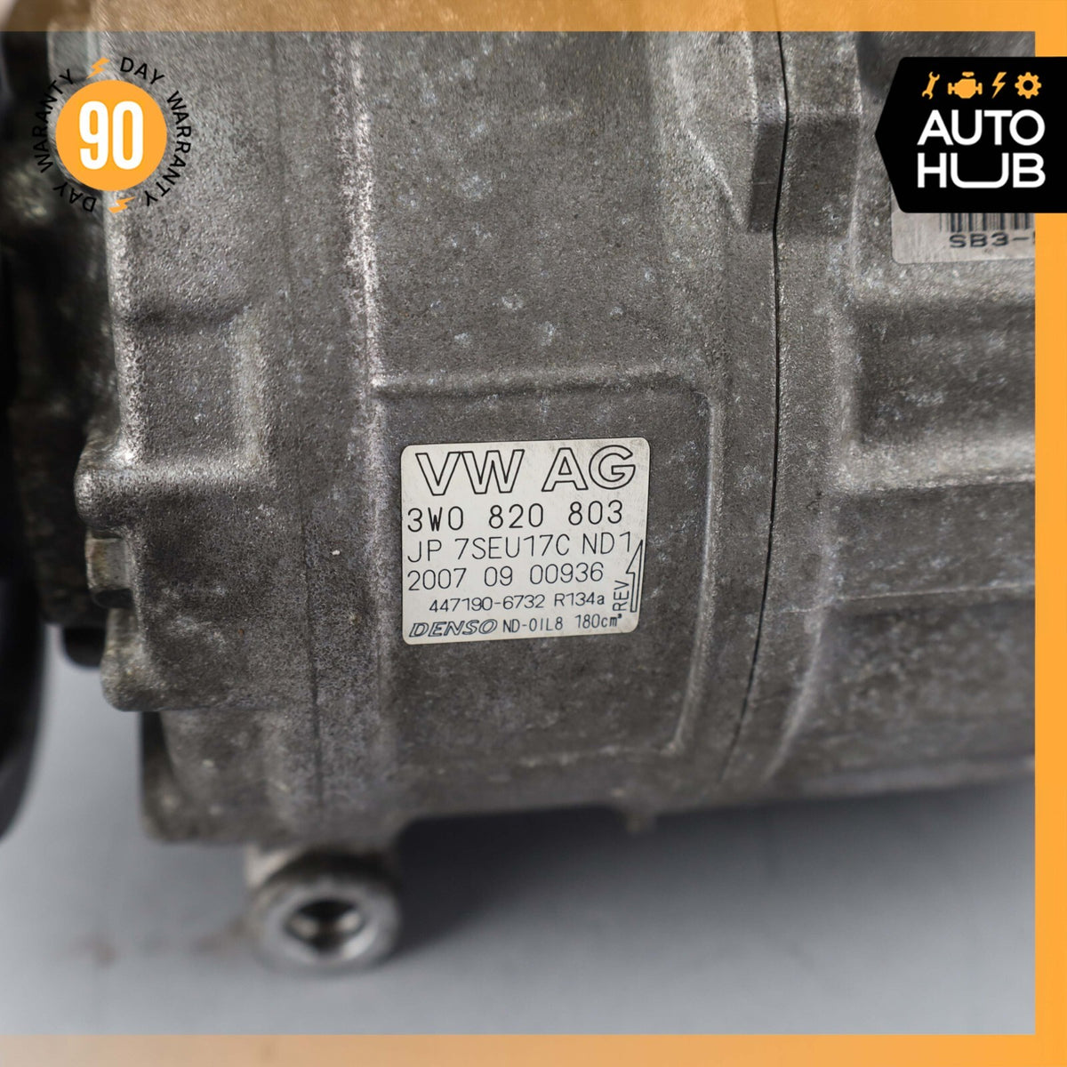03-18 Bentley Continental GT Flying Spur A/C Air Conditioning Compressor OEM 96k - photo 13