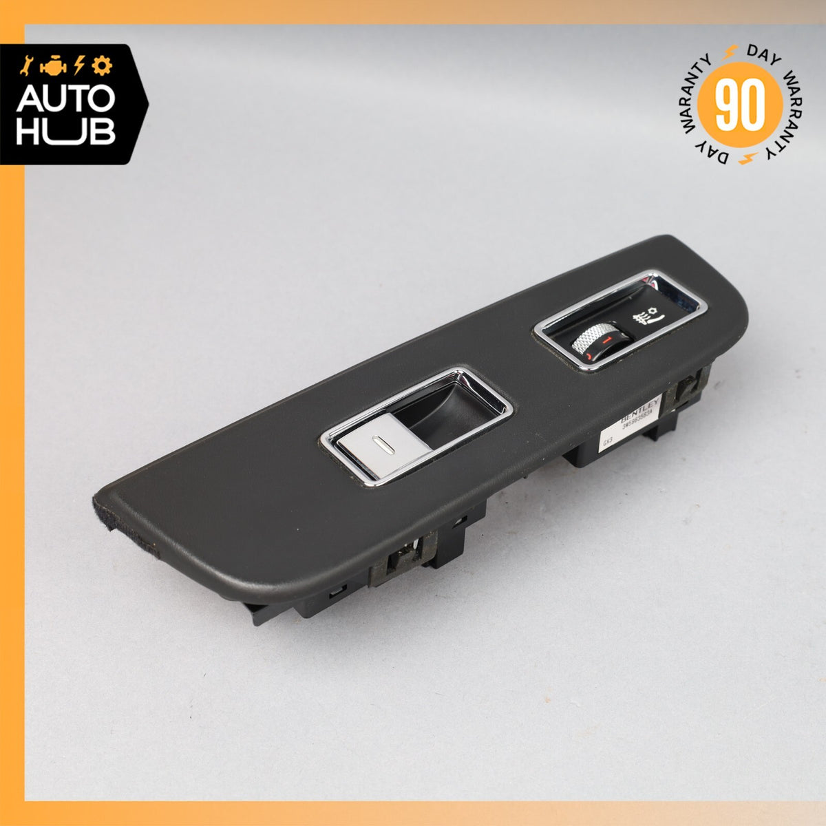 Bentley Continental Flying Spur Rear Left Window Regulator Switch Trim OEM - photo 2