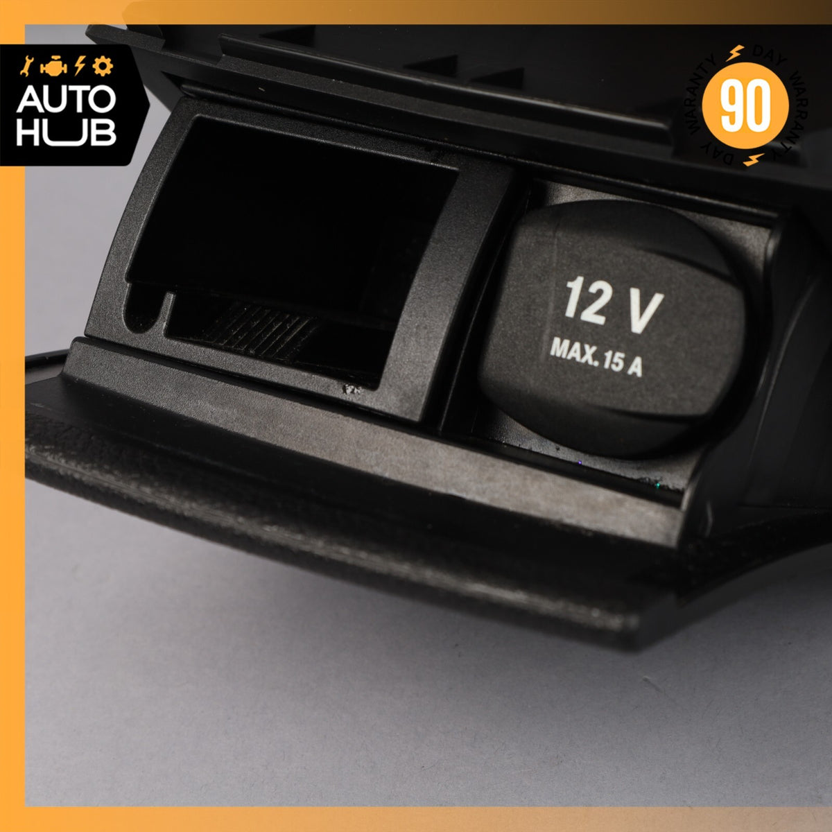 08-17 Mercedes W204 C250 E350 Center Console Ashtray Ash Tray Rear Black OEM - photo 4