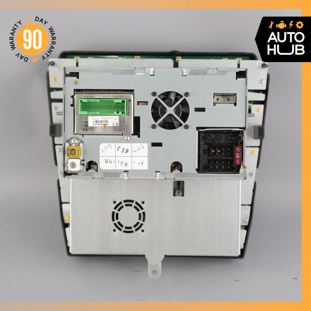 08-09 Bentley Continental GTC GT Command Head Unit Navigation Radio OEM 19k - photo 21