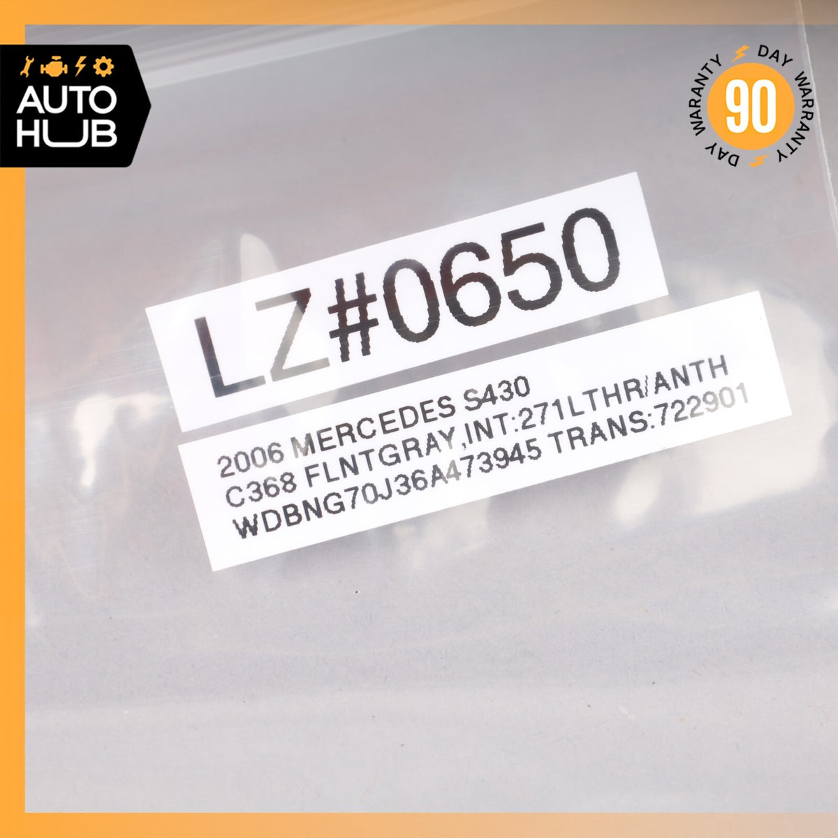 00-06 Mercedes W220 S430 S500 Front Left or Right ABS Wheel Speed Sensor OEM - photo 12