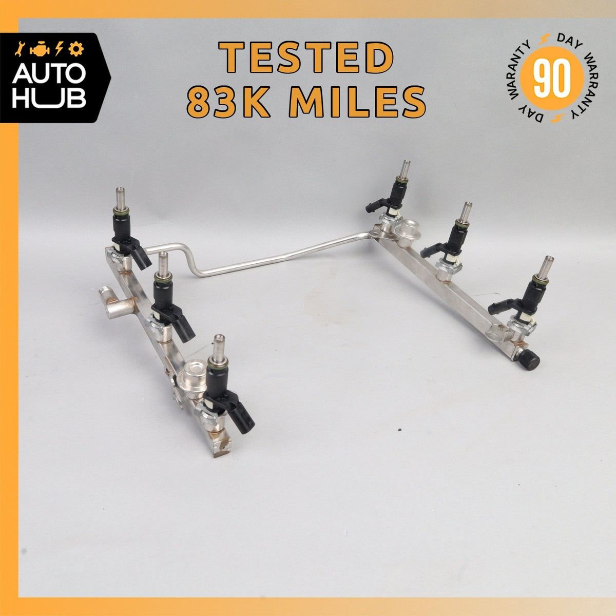 Mercedes W251 R350 CLK350 S400 E350 Fuel Injector Rail w/ Fuel Injectors OEM - photo 1